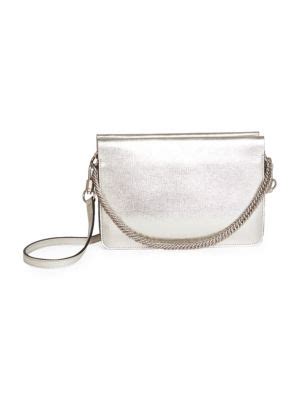 Givenchy Cross3 Metallic Leather Crossbody Bag on SALE